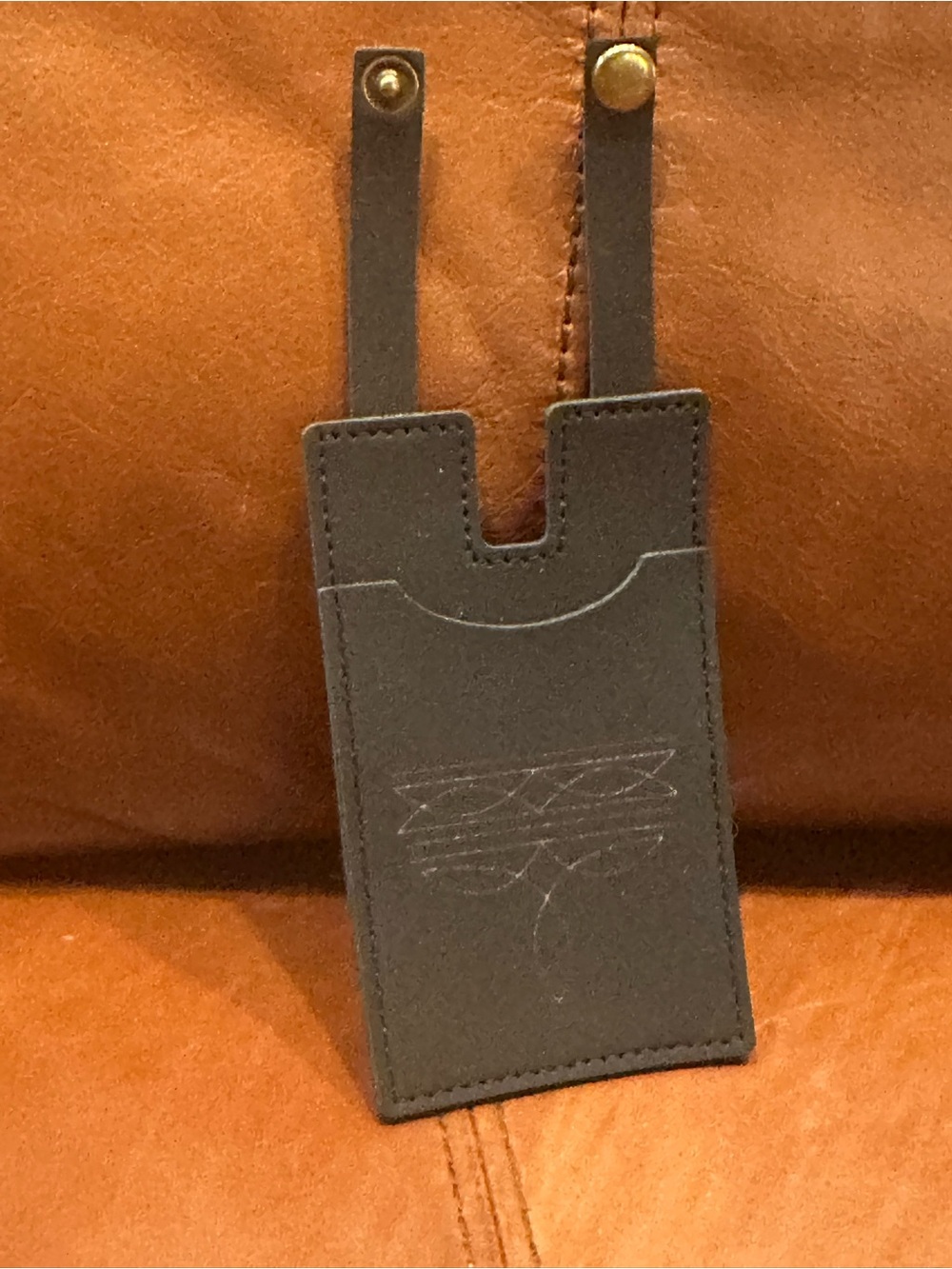 Leather Boot Wallet - Black